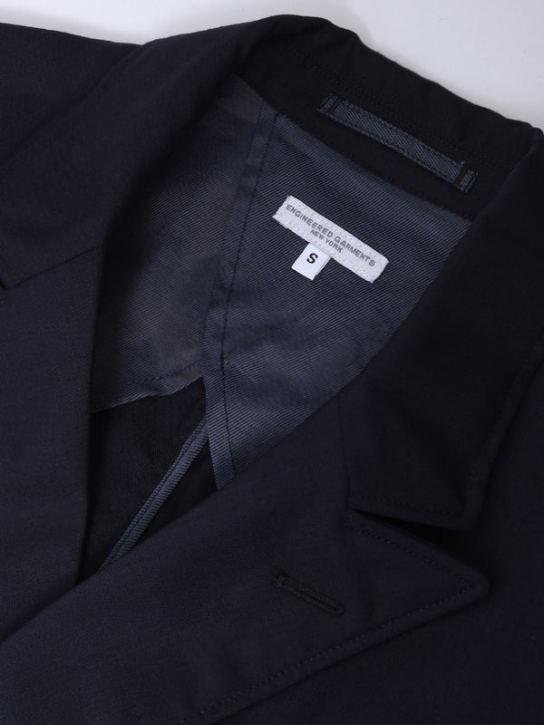 Newport Jacket_B - Dk.Navy Tropical WoolLC002